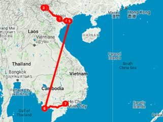 Vietnam Map
